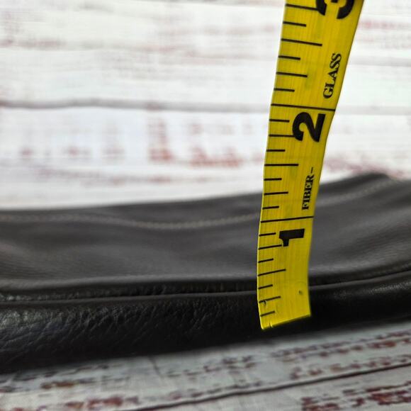 Levenger Men Brown Leather Toiletry Accessory Pouch Classic Casual Business Trip - Picture 9 of 9